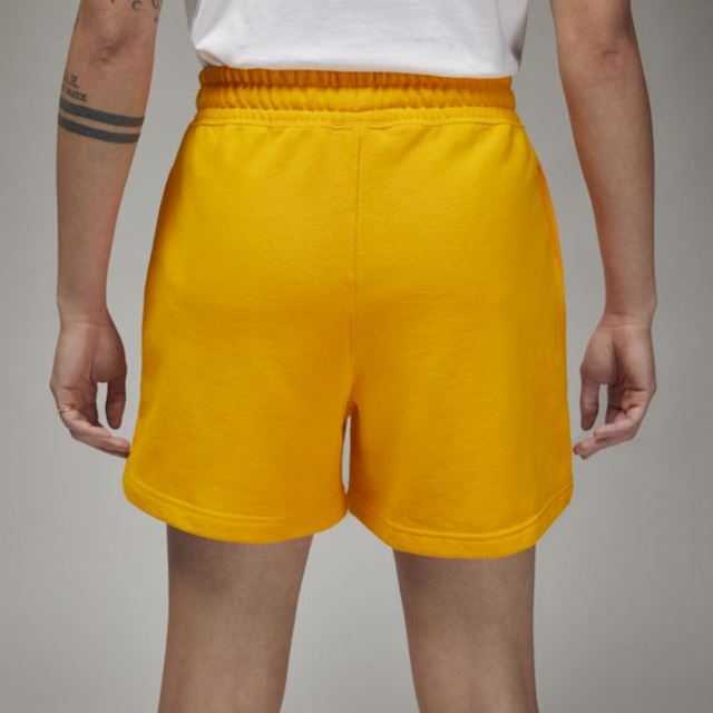 Nike Jordan Flight Women's Fleece Shorts - Yellow | DQ4611-705 | FOOTY.COM