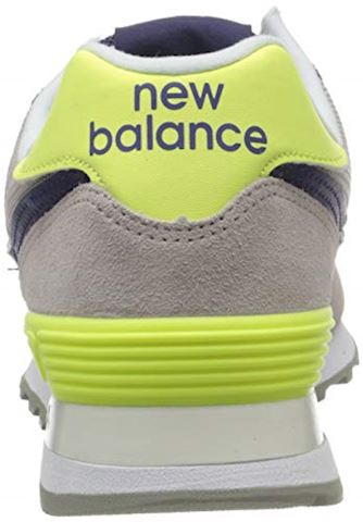 new balance 574 black with linen fog