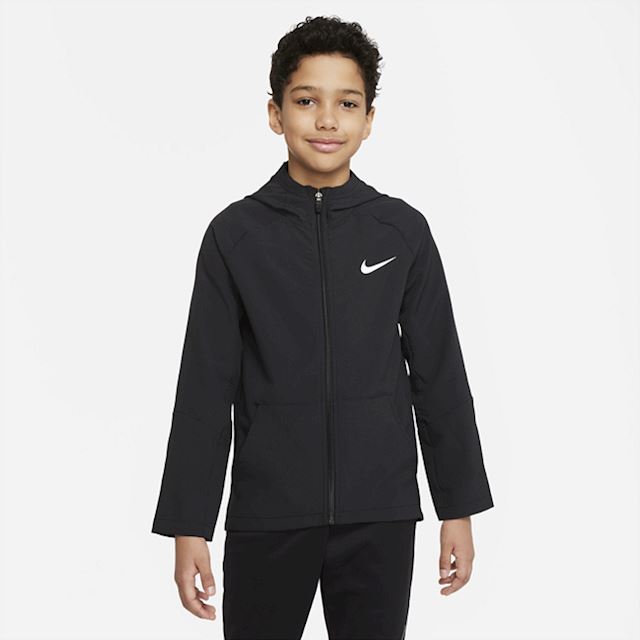 Nike Dri-FIT Older Kids' (Boys') Woven Training Jacket - Black | DO7095 ...