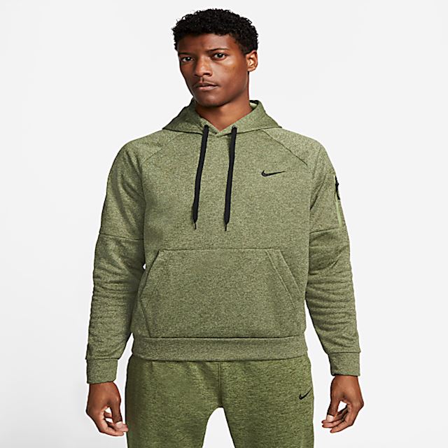Nike Therma-FIT Men's Pullover Fitness Hoodie - Green | DQ4834-326 ...