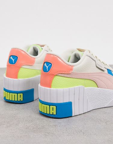 puma cali wedge trainers