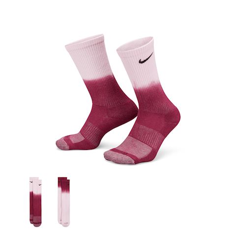 Nike Everyday Plus Cushioned Crew Socks (2 Pairs) - Multi-Colour ...