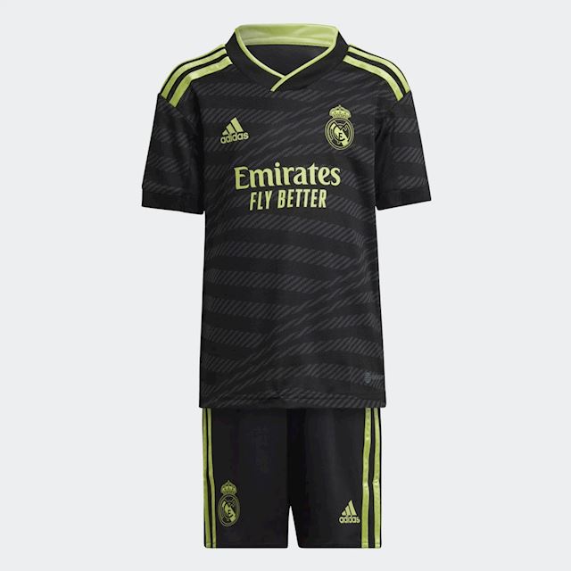 Adidas Real Madrid Kids SS Third Mini Kit 2022/23 | HI1653 | FOOTY.COM