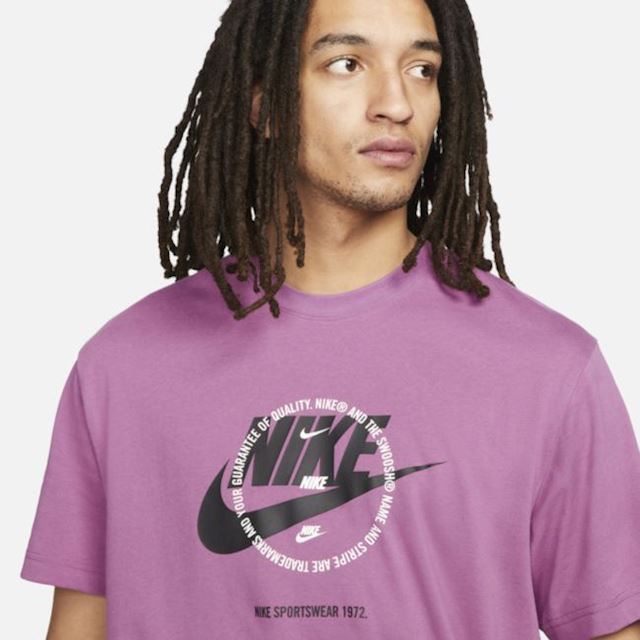 Nike Sportswear Men's Graphic T-Shirt - Purple | DV1128-507 | FOOTY.COM