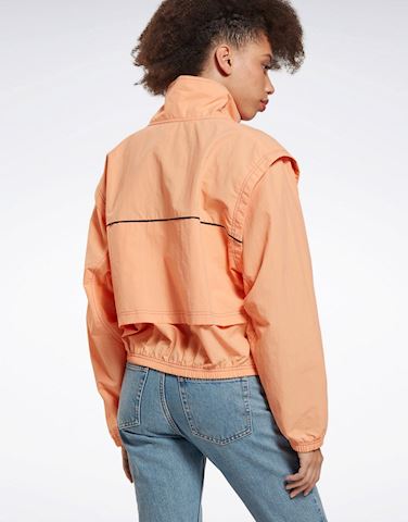 Reebok Vector windbreaker in orange 