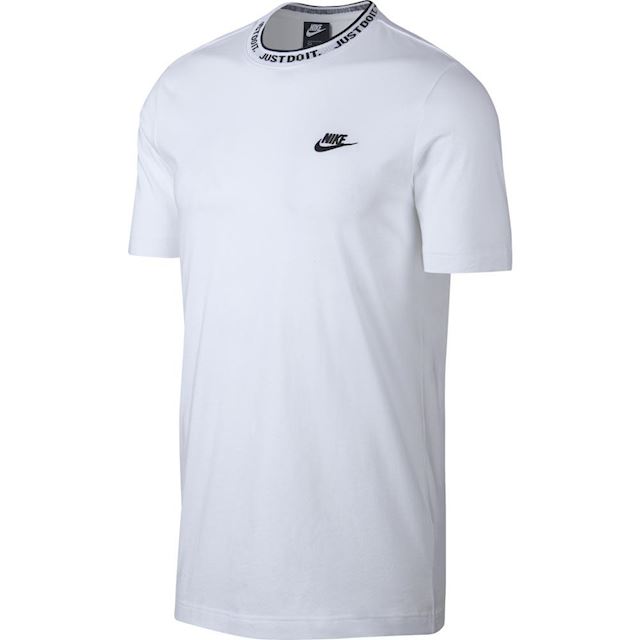 nike just do it script neck tee
