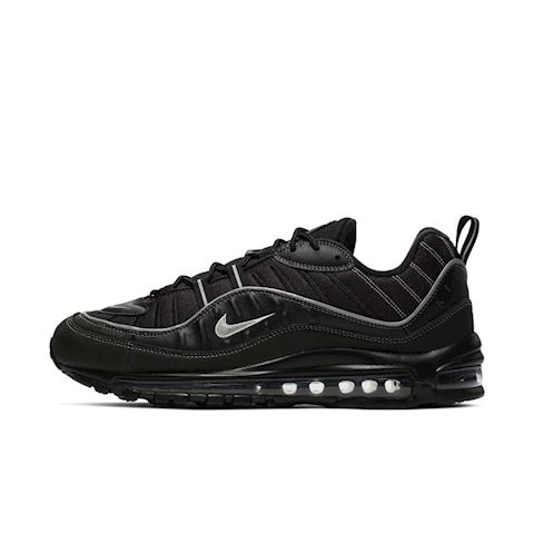 Nike Air Max 98 Black/Oil Grey/Vast Grey/ Metallic - Depop
