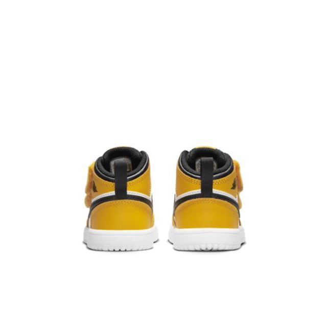 Nike Jordan 1 Mid Baby and Toddler Shoe - Yellow | AR6352-701 | FOOTY.COM