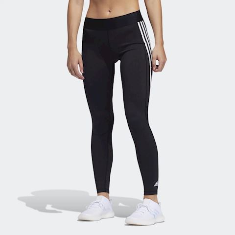 adidas Techfit 3-Stripes Long Gym Leggings | FJ7173 | FOOTY.COM