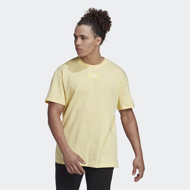adidas Essentials FeelVivid Drop Shoulder T-Shirt | HK2854 | FOOTY.COM