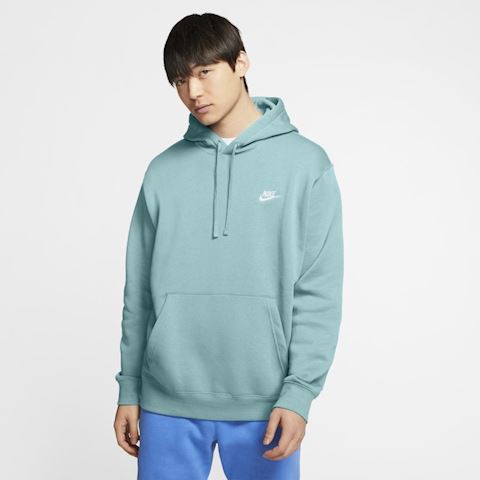 Nike Sportswear Club Fleece Pullover Hoodie - Green | BV2654-382 | FOOTY.COM