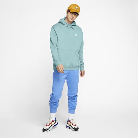 Nike Sportswear Club Fleece Pullover Hoodie - Green | BV2654-382 | FOOTY.COM