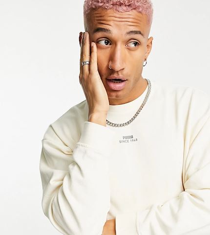 Puma oversized sweatshirt in washed off 