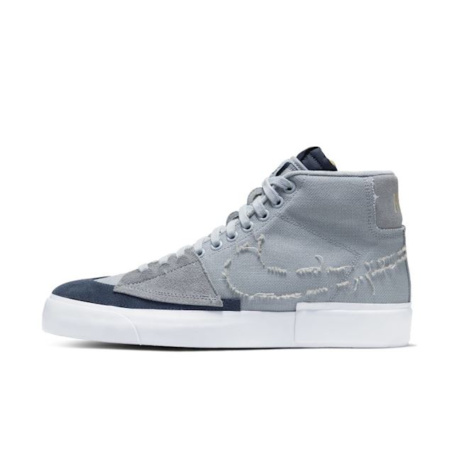 Nike Sb Zoom Blazer Mid Edge Skate Shoe Blue Ci33 401 Footy Com