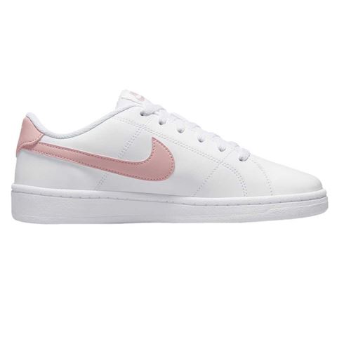 nike court royale white pink