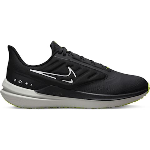 Nike Air Winflo 9 Shield Men's Weatherised Road Running Shoes - Black | DM1106-001 | FOOTY.COM