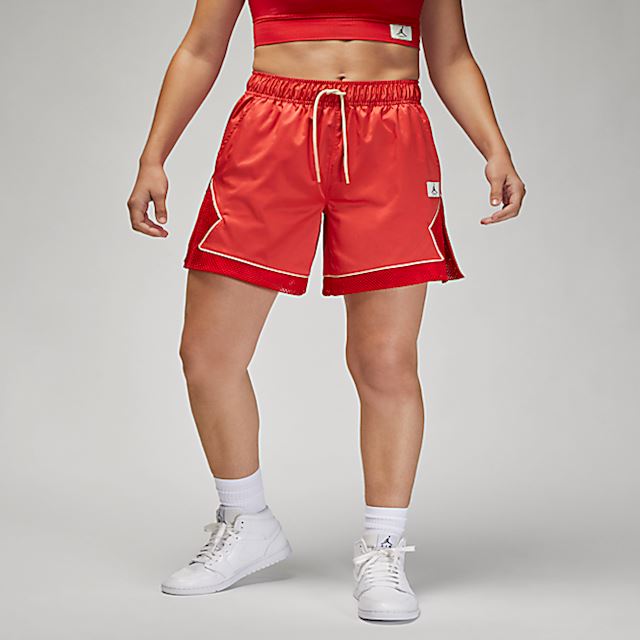 Nike Jordan Essentials Women's Diamond Shorts Red DO5041605