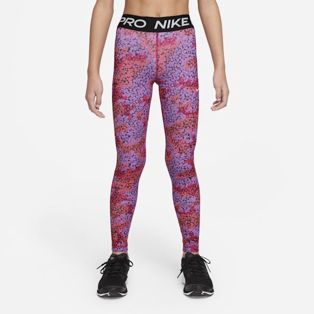 Nike Pro Dri-FIT Older Kids' (Girls') Leggings - Pink | DM8467-666 ...
