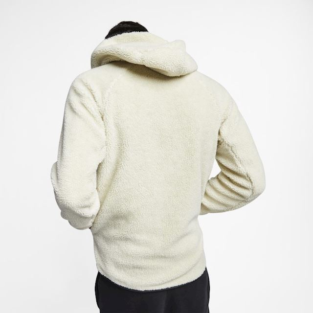 Nike Sportswear Windrunner Tech Fleece Men's Sherpa Hoodie - Cream ...