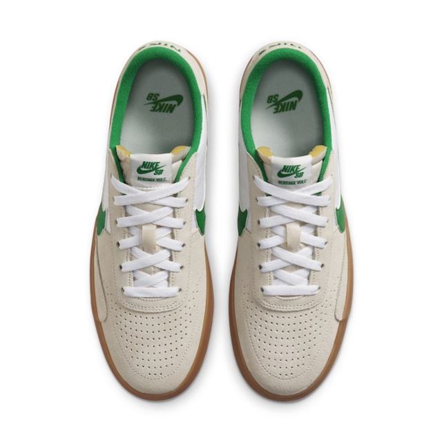 Nike SB Heritage Vulc Skate Shoe - White | CD5010-101 | FOOTY.COM