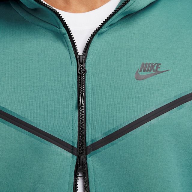 Nike Sportswear Tech Fleece Men's Full-Zip Hoodie - Green | CU4489-381 ...