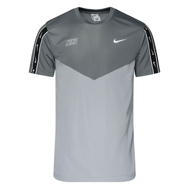Nike T-shirt Nsw Repeat - Smoke Grey/white | DX2301-077 | FOOTY.COM