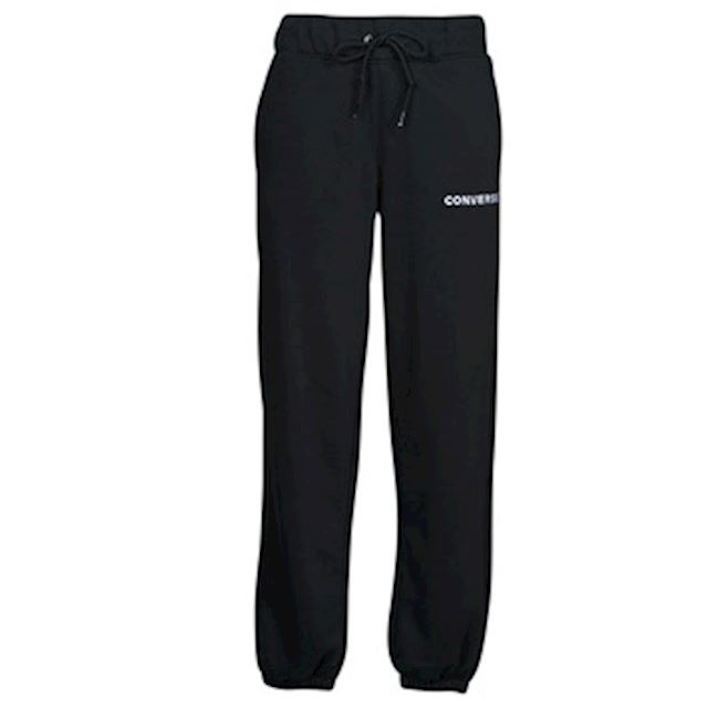 Converse WORDMARK FLEECE JOGGER women's Tracksuit bottoms in Black
