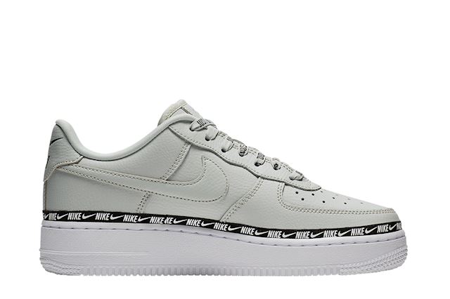 nike air force overbranded white