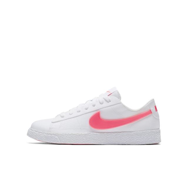 Nike Blazer Low Pop Older Kids' Shoe - White | AQ5604-100 | FOOTY.COM