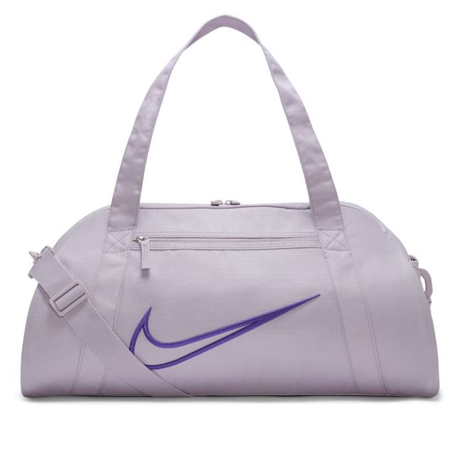 purple nike holdall