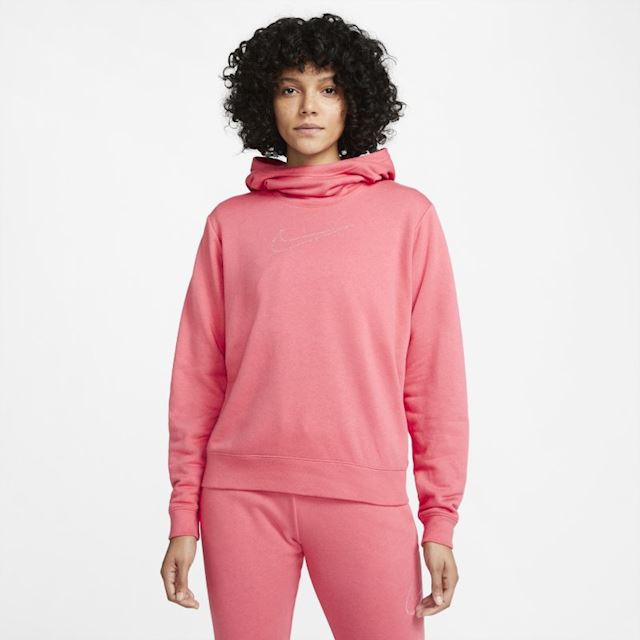 Nike Sportswear Women's Funnel-Neck Hoodie - Pink | DD5836-622 | FOOTY.COM
