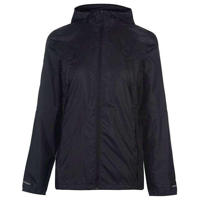 Asics Packable Jacket Ladies - Black | 154551-0904 | FOOTY.COM