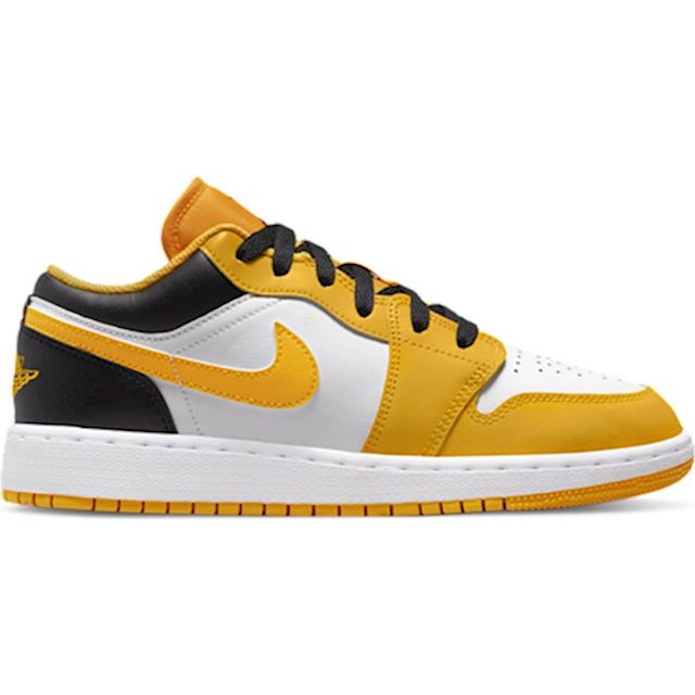 Nike Air Jordan 1 Low Older Kids' Shoes - Yellow | 553560-701 | FOOTY.COM
