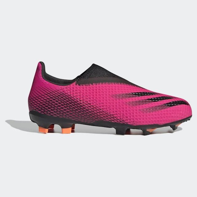 adidas X Ghosted.3 Laceless Firm Ground Boots | FY7281 | FOOTY.COM