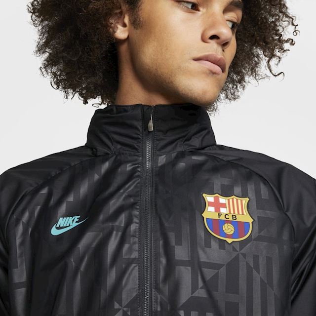 Nike FC Barcelona Men's Football Jacket - Grey | CI2112-070 | FOOTY.COM
