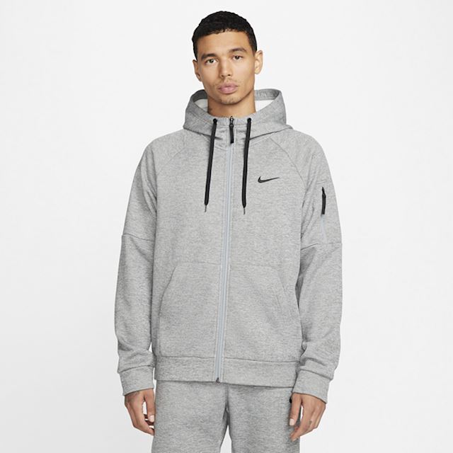 Nike Therma-FIT Men's Full-Zip Fitness Hoodie - Grey | DQ4830-063 ...
