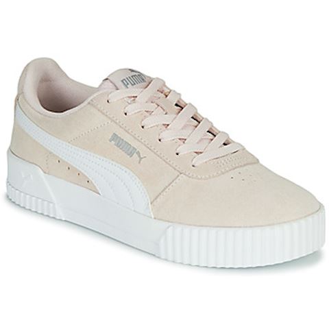 puma carina white pink