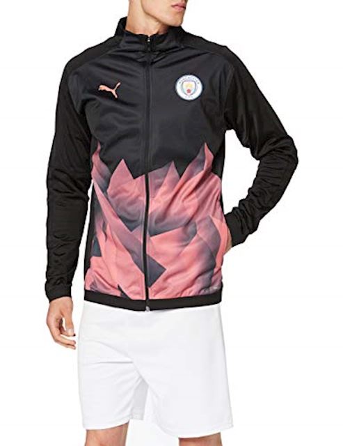 Manchester City Jacket Stadium Puma Black Pink 756250 30 Footy Com
