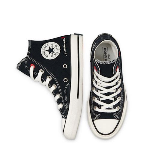 unisex converse chuck 70 love thread high top black