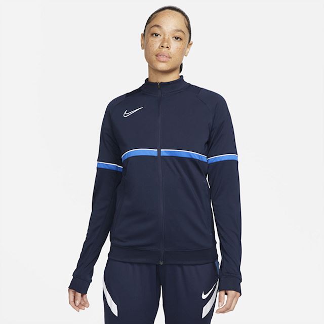 Nike DriFIT Academy Women's Knit Football Tracksuit Jacket Blue