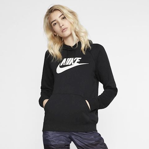 black nike pullover hoodie women's