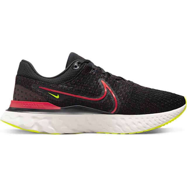 Nike React Infinity Run Flyknit 3 Men's Road Running Shoes - Black ...