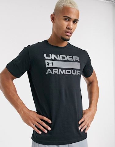 Under Armour Men TEEM ISSUE Shirts Training Black T-Shirt Tee Jersey 1329582-001 