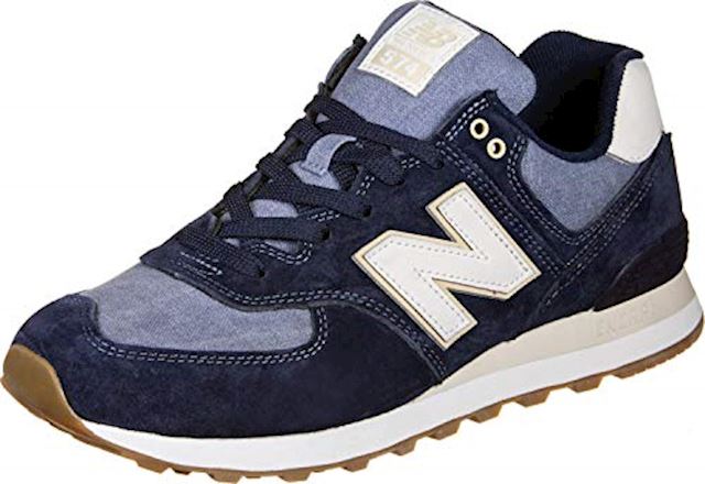 New Balance 574 Shoes - Pigment/Moonbeam | ML574SNJ | FOOTY.COM