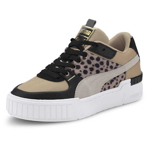 puma khaki black white