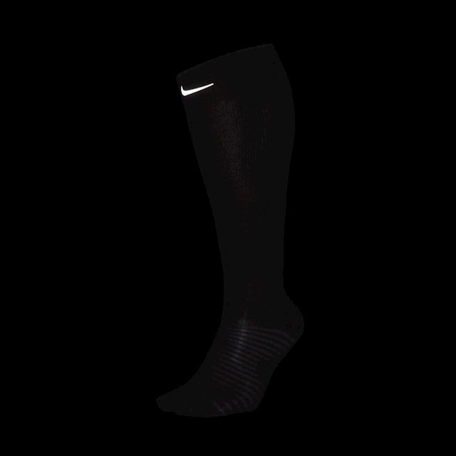 Nike Spark Lightweight Over-The-Calf Compression Running Socks - Black ...
