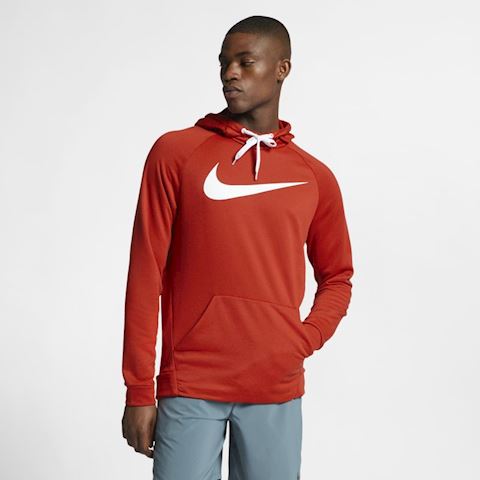 Nike Dri-FIT Men's Training Hoodie - Red | 885818-622 | FOOTY.COM