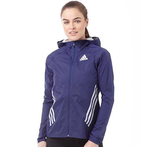 adidas navy rain jacket