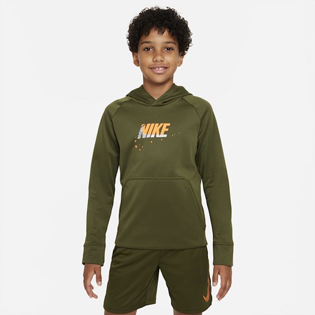 Nike Therma-FIT Older Kids' (Boys') Training Hoodie - Green | DQ9037 ...