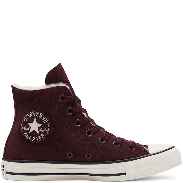 converse cosy club hi borg trainers in black